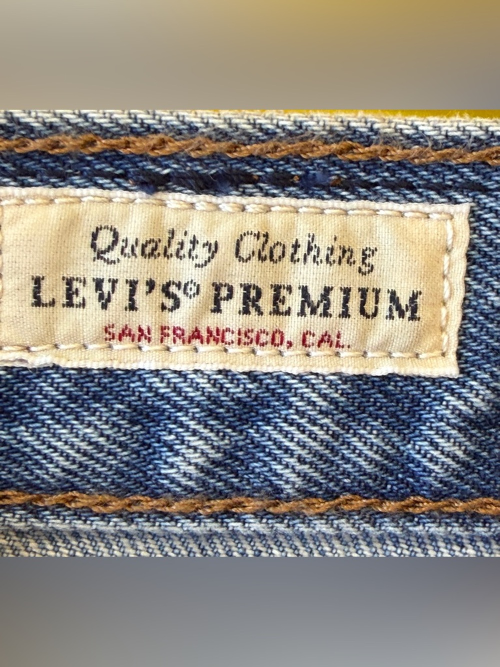 Levi's Women's XL Straight Wide Leg Jeans Size 29 - Picture 9 of 13